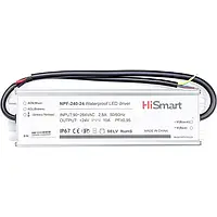 Блок питания для освещения HiSmart NPF-240-24 24 V 10 A 240 W PFC IP67