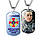 Армейські жетони ЗСУ з емблемою танкових військ ВСУ і вашою фотографією, фото 5