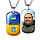 Армейські жетони ЗСУ з емблемою танкових військ ВСУ і вашою фотографією, фото 6