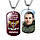 Армейські жетони ЗСУ з емблемою танкових військ ВСУ і вашою фотографією, фото 7