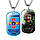 Армейський жетон ЗСУ з емблемою оперативно - рятувальної служби України і Вашим фото, фото 6