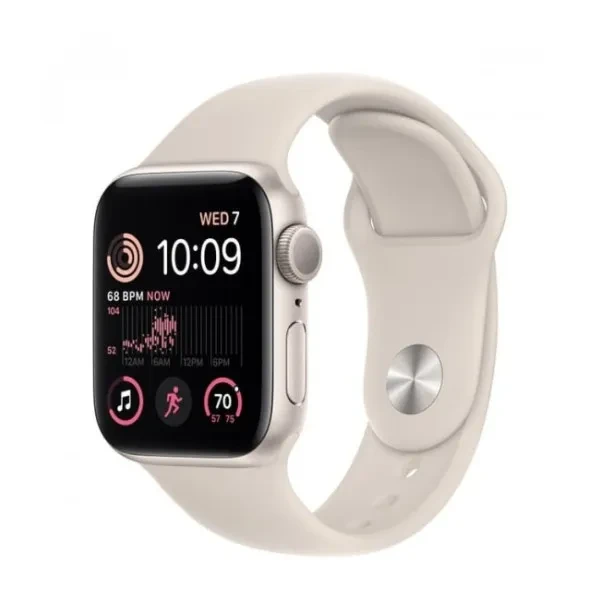 Смарт-часы Apple Watch SE (2022) GPS 44mm Starlight Aluminium Case With ...