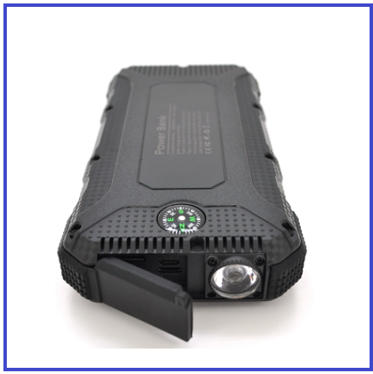 Power bank 20000 mAh Solar (5V/200mA) 2xUSB 5V 1/2A