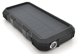 Power bank 20000 mAh Solar (5V/200mA) 2xUSB 5V 1/2A, фото 3
