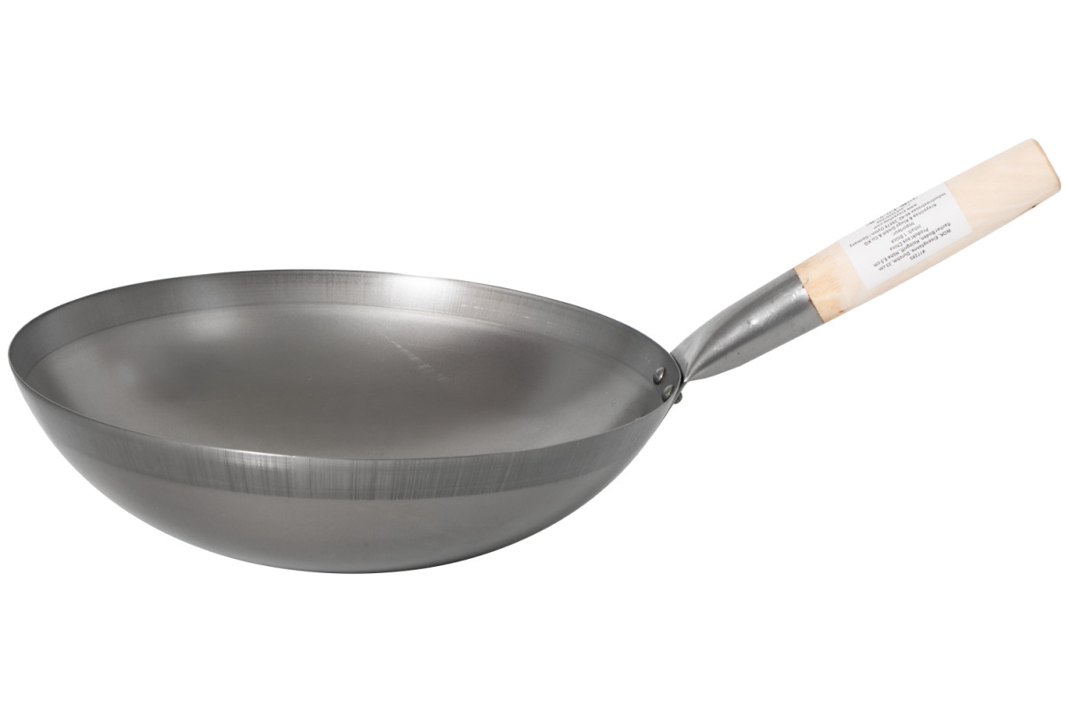 Сковорода WOK с плоским дном 33 см купить в Киеве и Украине - ASIA FOODS
