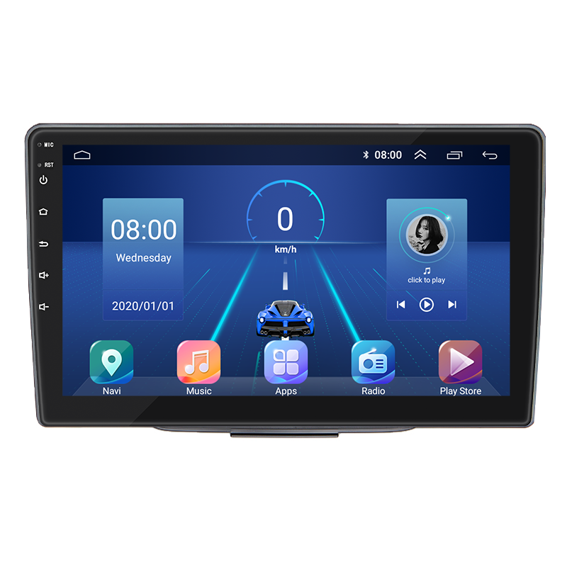 Штатна магнітола Lesko для Hyundai i30 III 2017-2018 екран 9" 4/64Gb 4G Wi-Fi GPS Top Хюндай