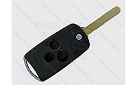 Корпус выкидного ключа Acura 3 кнопки, лезвие HON66