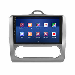 Штатна магнітола Lesko для Ford Focus II 2004-2008 екран 9" 2/32 GB Wi-Fi Base форд фокус, фото 2