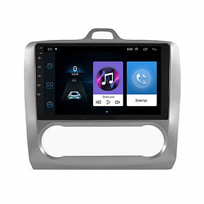 Штатна магнітола Lesko для Ford Focus II 2004-2008 екран 9" 1/16 GB Wi-Fi Base Форд Фокус, фото 1