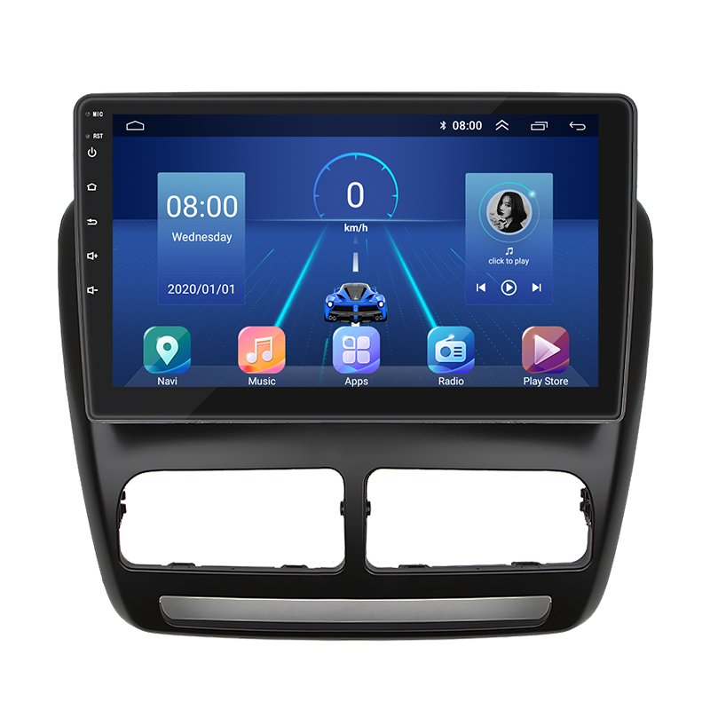 Магнітола штатна 10" Lesko для авто Fiat Doblo II 2009-2015г. 6/128 4G WiFi GPS Top Фіат 1 шт.