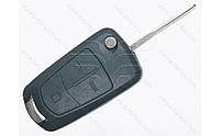 Корпус выкидного ключа Opel Astra, Vectra и другие, 3 кнопки, лезвие HU43