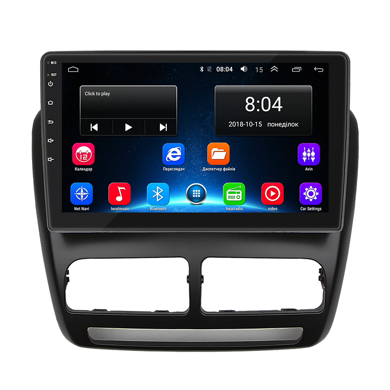 Штатна магнітола 10" Lesko для Fiat Doblo II 2009-2015 авто 2/32 WiFi GPS Base Фіат 1 шт.
