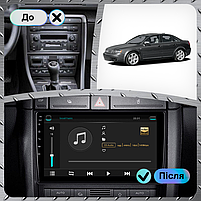 Штатна магнітола Lesko для Audi S4 II (B6) 2002-2004 екран 9" 1/16Gb Wi-Fi GPS Base Аудіо 1 шт., фото 4