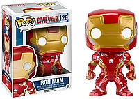 Фигурка Фанко Поп Железный человек Гражданская Война Funko Pop Iron Man Avengers Civil War 10см №126 AEx Китай