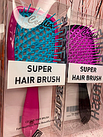 OD-1/OD-2 Расческа продувная Cecilia Super Hair Brush LK-1 (розовая с голубым)