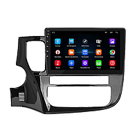 Штатна магнітола 10" Lesko для Mitsubishi Outlander III Рестайлінг 2014-2015 Base 1/16 WiFi GPS Міцубісі 1 шт., фото 3