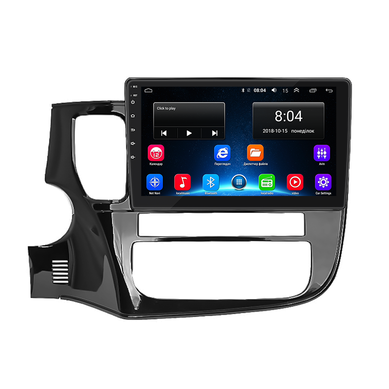 Штатна магнітола 10" Lesko для Mitsubishi Outlander III 2012-2015 Base 2/32 WiFi GPS Міцубісі 1 шт.