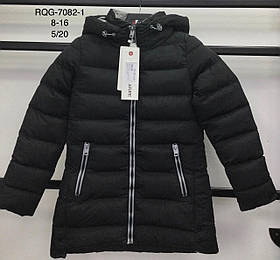 Куртка утеплена для дівчаток оптом, Nature, 8-16 років,  арт. RQG-7082-1