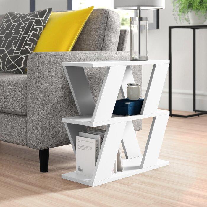 Прикроватный журнальный столик, кофейный столик ЖС-18, Білий