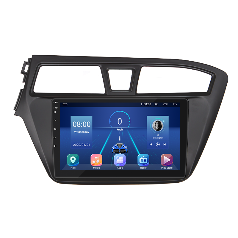 Штатна магнітола 9" Lesko для Hyundai i20 II 2014-2018 4/64Gb 4G Wi-Fi GPS Top Хюндай