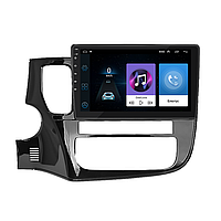Штатная магнитола 10" Lesko для Mitsubishi Outlander III Рестайлинг 2014-2015 1/16Gb Wi-Fi GPS Base Митцубиси