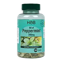 Біологічно активна добавка (масло м'яти перцевої)Holland & Barrett Extra Strength Oil of Peppermint, 120 шт.