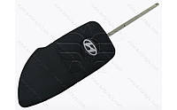 Корпус выкидного ключа Hyundai/Kia, 2 кнопки, лезвие HYN6, под переделку, без места под батарейку, тип 4