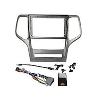 Перехідний штатний комплект із проводкою до Android магнітоли Jeep Grand Cherokee 2008-2013