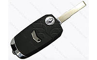 Корпус выкидного ключа Fiat, 1 кнопки, лезвие SIP22, под переделку, тип 1