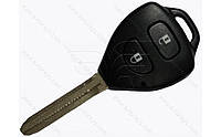Корпус ключа Toyota Corolla, Rav4, Auris і інші, 2 кнопки, лезо TOY43, без лого