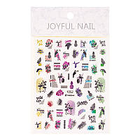 Наклейки для дизайну нігтів Joyful Nail 1052