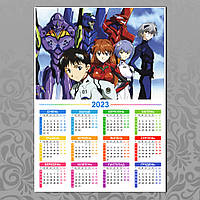 Плакат-календарь Evangelion