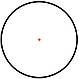 Коліматорний приціл Discovery Optics 1х25 DS Red Dot, фото 7
