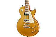 Електрогітара EPIPHONE LES PAUL CLASSIC WORN METALLIC GOLD, фото 2