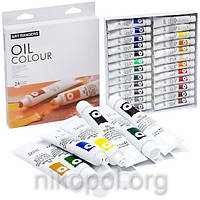 Фарби масляні Art Rangers "Oil Colour" 24 кольори, 12мл