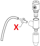 17001459 З'єднувальний елемент трубки, d=1.05, Aulika, фото 2