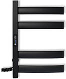 Електрична рушникосушка Laris Зебра Атлант ЧФЧ6 500 х 700 Е (підключення ліворуч) R3, фото 6