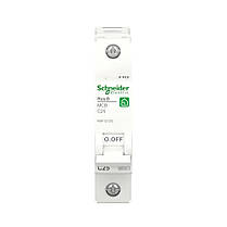 Автоматичний вимикач Schneider Electric Resi 9 6кА С 1p 25A C R9F12125, фото 2
