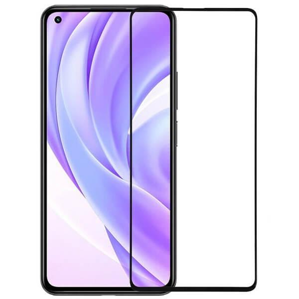 Скло захисне для Xiaomi Mi 11 Lite (0,3мм, 5D, чорне) Full Glue, фото 1