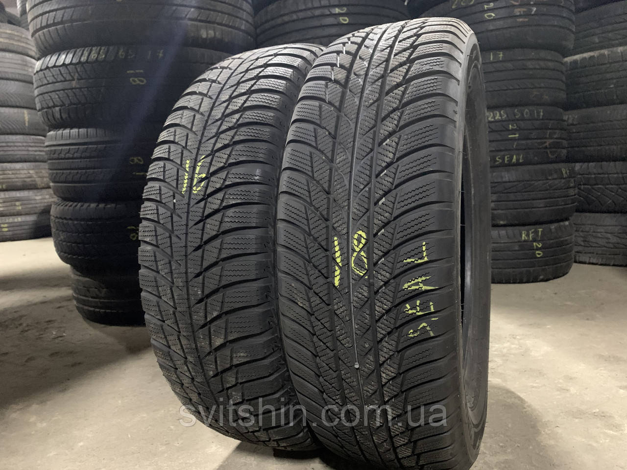 Зимова пара 215/65R17 Bridgestone Blizzak LM-001 6мм 2шт