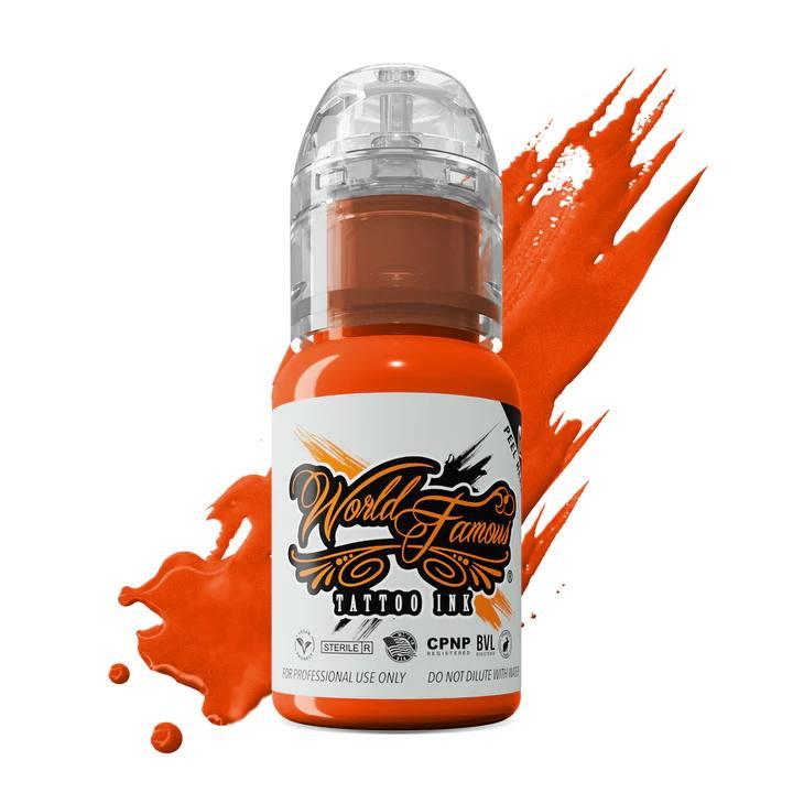 15 мл Тату фарба Straight Orange World Famous