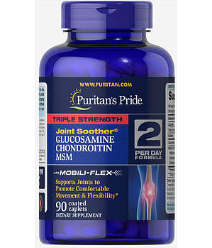 Puritan's Pride Triple Glcosamine Chondroitin MSM 90 caps