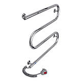 Електрична рушникосушка Laris Змійовик 25 РС3 600 х 500 Е (підключення зліва), фото 2