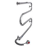 Електрична рушникосушка Laris Змійовик 25 РС3 600 х 500 Е (підключення зліва), фото 3