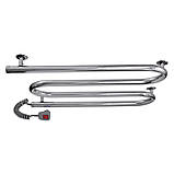 Електрична рушникосушка Laris Змійовик 25 РС3 600 х 500 Е (підключення зліва), фото 4