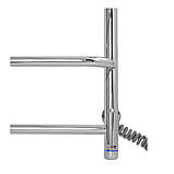 Електрична рушникосушка Laris Стандарт П5 500 х 660 з полкою Е (підключення справа), фото 5