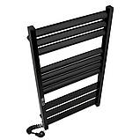 Електрична рушникосушка Laris Зебра Лавіна ЧФЧ10 500 х 900 Е (підключення зліва), фото 3