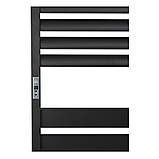 Електрична рушникосушка Laris Зебра Лавіна ЧФЧ10 500 х 900 Е (підключення зліва), фото 5