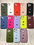 Чохол Silicone Case для Iphone 14 Plus чорний (18 колір), силіконовий чохол для айфон 14 плюс чорний, фото 9