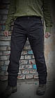 Тактичні армійські, повсякденні, робочі карго штани Sokil COMBAT 7, ріп-стоп, колір чорний, фото 6